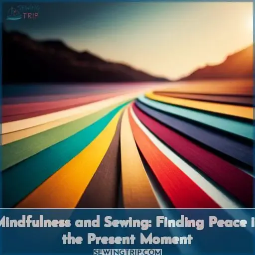 Mindfulness and Sewing: Finding Peace in the Present Moment