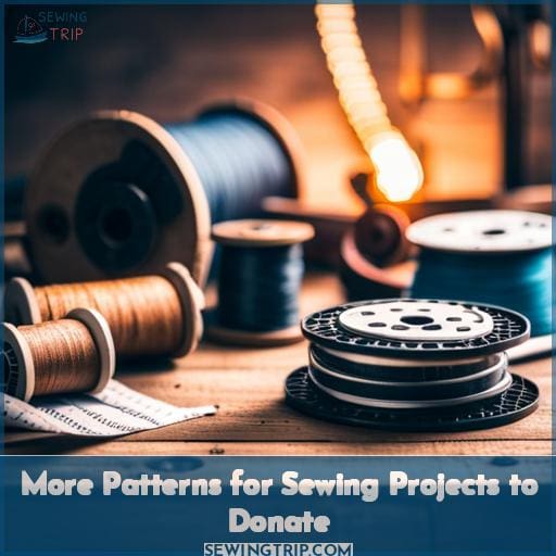 More Patterns for Sewing Projects to Donate