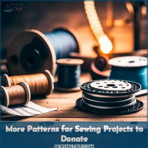More Patterns for Sewing Projects to Donate