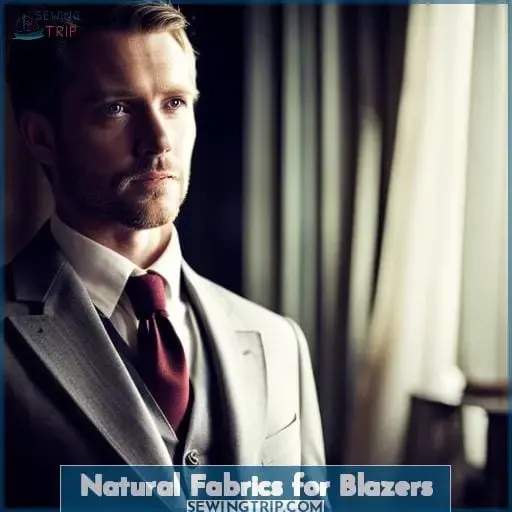 Natural Fabrics for Blazers
