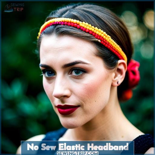 No Sew Elastic Headband