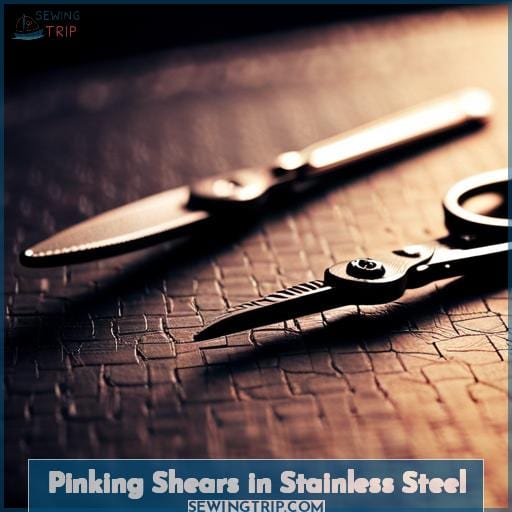 Pinking Shears in Stainless Steel