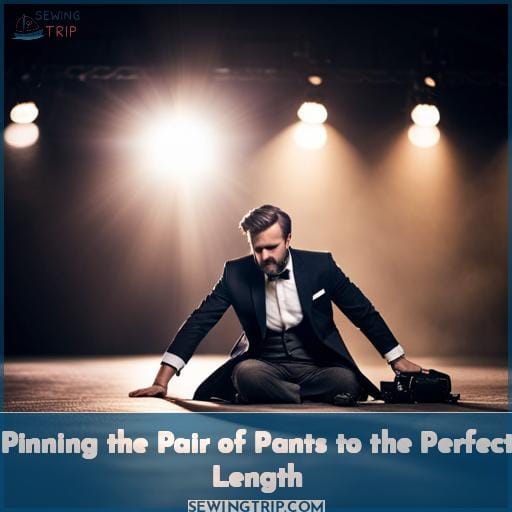 Pinning the Pair of Pants to the Perfect Length