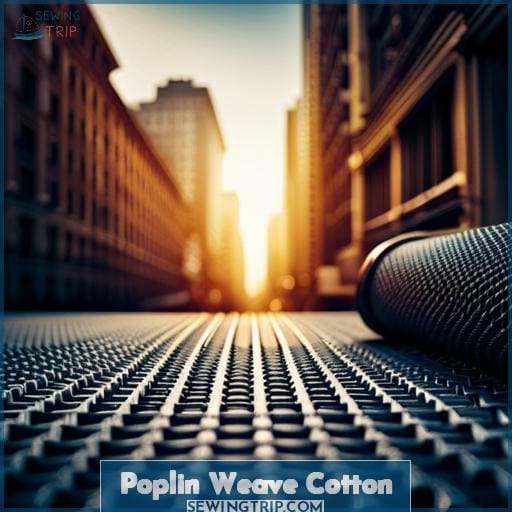 Poplin Weave Cotton