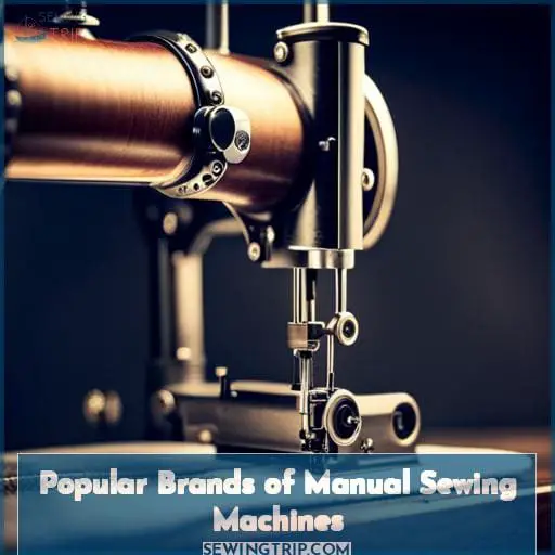 Popular Brands of Manual Sewing Machines