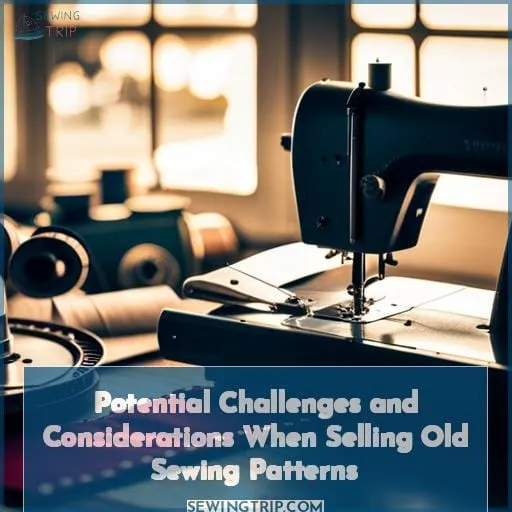 Potential Challenges and Considerations When Selling Old Sewing Patterns