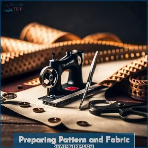 Preparing Pattern and Fabric