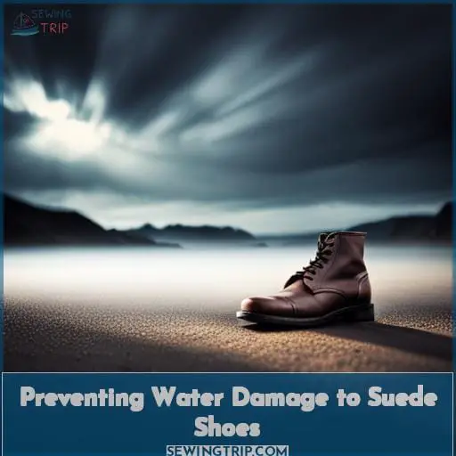 Preventing Water Damage to Suede Shoes
