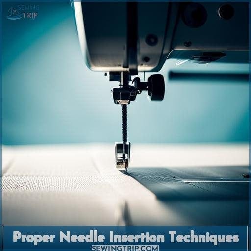 Proper Needle Insertion Techniques