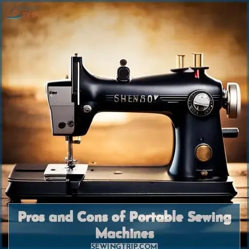 Pros and Cons of Portable Sewing Machines