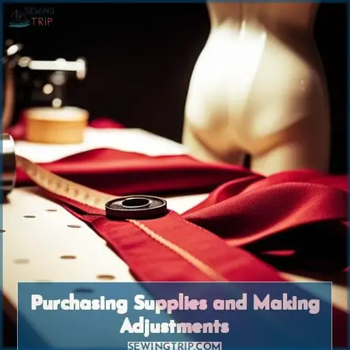 Purchasing Supplies and Making Adjustments