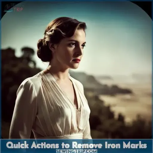 Quick Actions to Remove Iron Marks