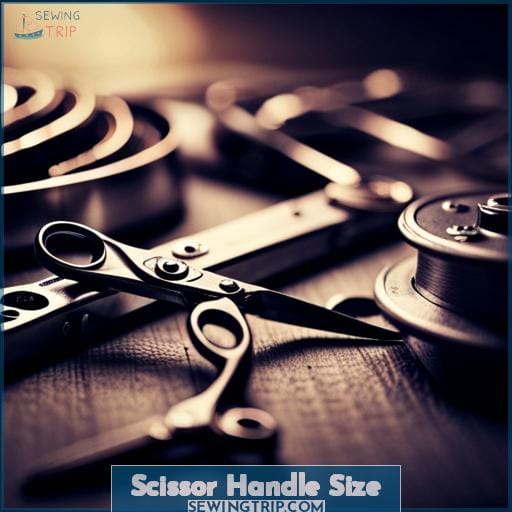 Scissor Handle Size