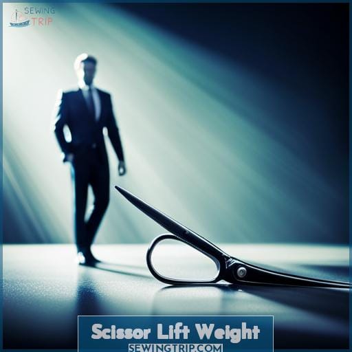 Scissor Lift Weight