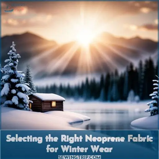 Selecting the Right Neoprene Fabric for Winter Wear