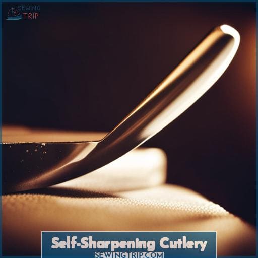 Self-Sharpening Cutlery