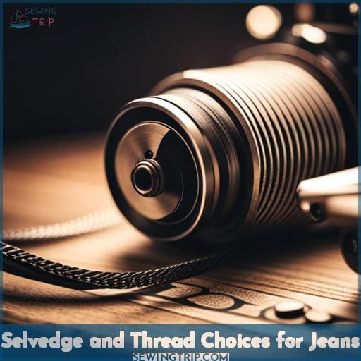 Selvedge and Thread Choices for Jeans