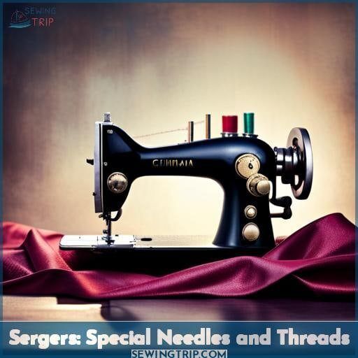 Sergers Special Needles and Threads