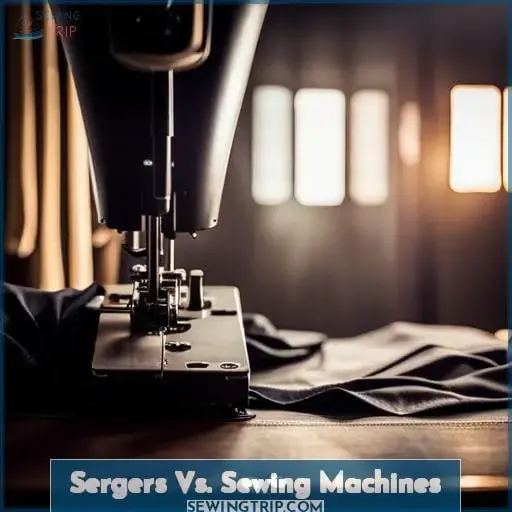 Sergers Vs. Sewing Machines