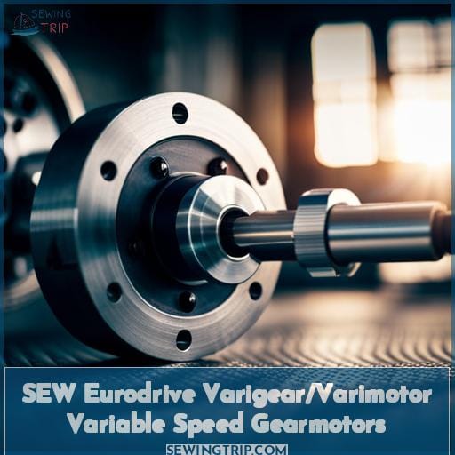 SEW Eurodrive Varigear/Varimotor Variable Speed Gearmotors