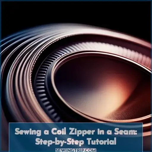 Sewing a Coil Zipper in a Seam: Step-by-Step Tutorial