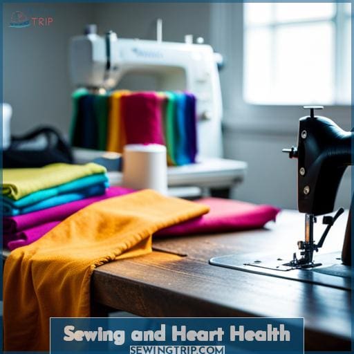 Sewing and Heart Health