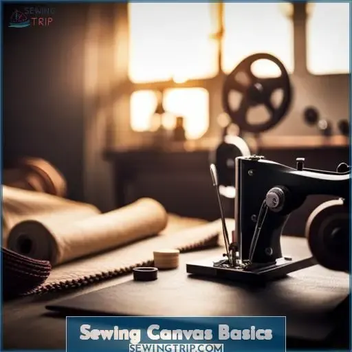 Sewing Canvas Basics