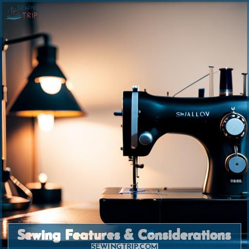 Sewing Features & Considerations