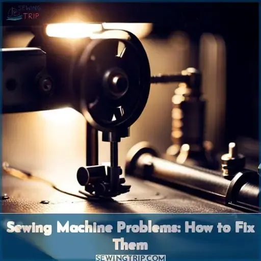 sewing machine problems fixing