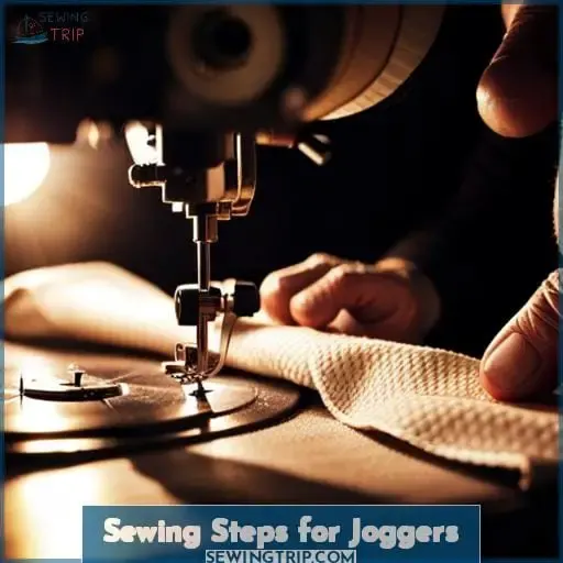 Sewing Steps for Joggers