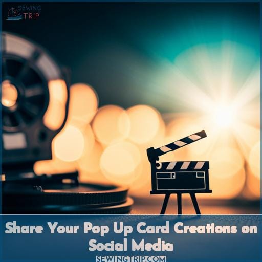 Share Your Pop Up Card Creations on Social Media