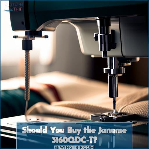 Should You Buy the Janome 3160QDC-T