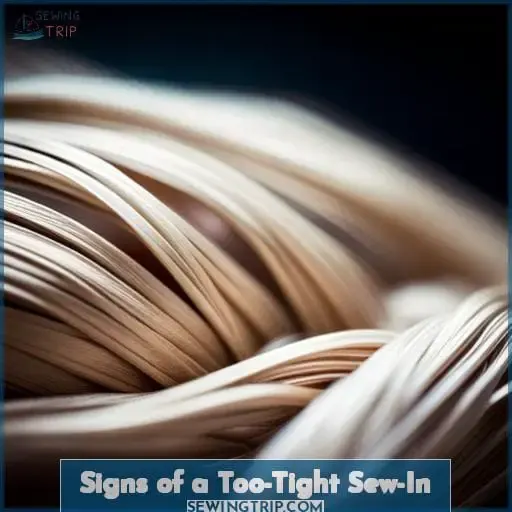 Signs of a Too-Tight Sew-In