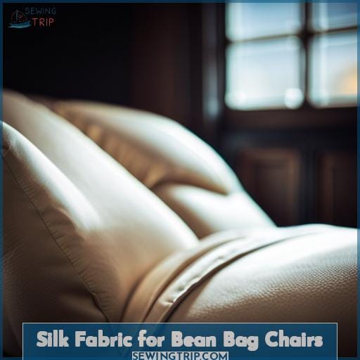 Silk Fabric for Bean Bag Chairs