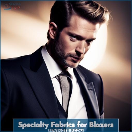 Specialty Fabrics for Blazers