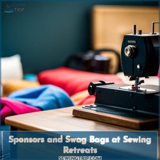 Sponsors and Swag Bags at Sewing Retreats