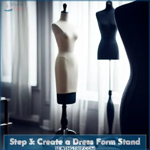 Step 3: Create a Dress Form Stand