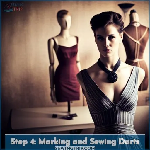 Step 4: Marking and Sewing Darts