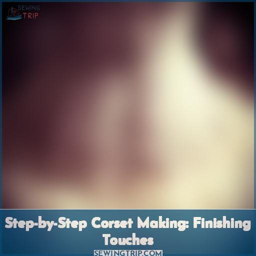 Step-by-Step Corset Making: Finishing Touches Step-by-Step Corset Making: Finishing Touches