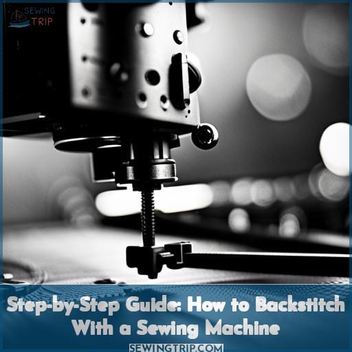 Step-by-Step Guide: How to Backstitch With a Sewing Machine