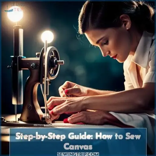 Step-by-Step Guide: How to Sew Canvas