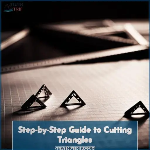 Step-by-Step Guide to Cutting Triangles