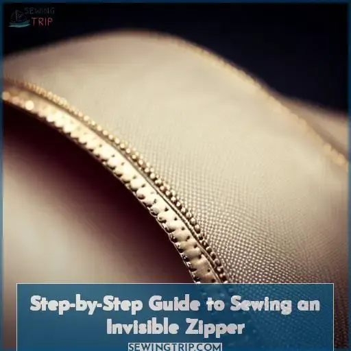 Step-by-Step Guide to Sewing an Invisible Zipper