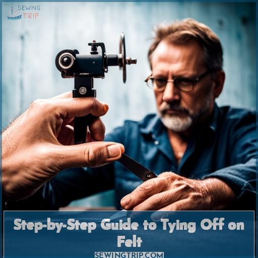Step-by-Step Guide to Tying Off on Felt