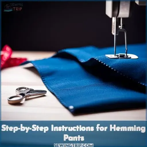 Step-by-Step Instructions for Hemming Pants