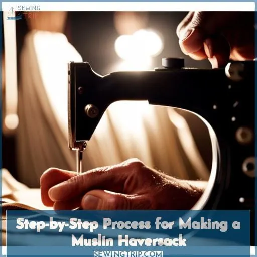 Step-by-Step Process for Making a Muslin Haversack