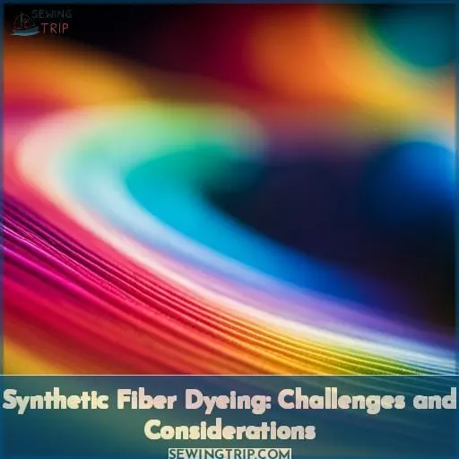 Synthetic Fiber Dyeing: Challenges and Considerations