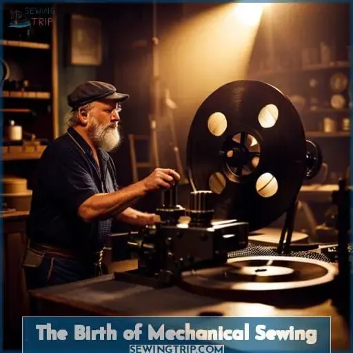 The Birth of Mechanical Sewing