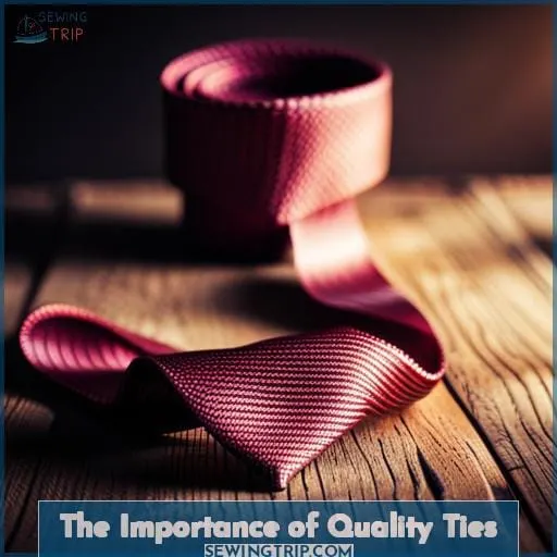 The Importance of Quality Ties