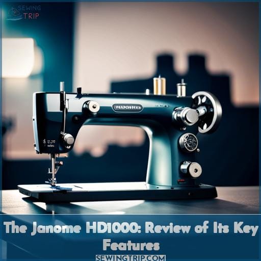 The Janome HD1000: Review of Its Key Features